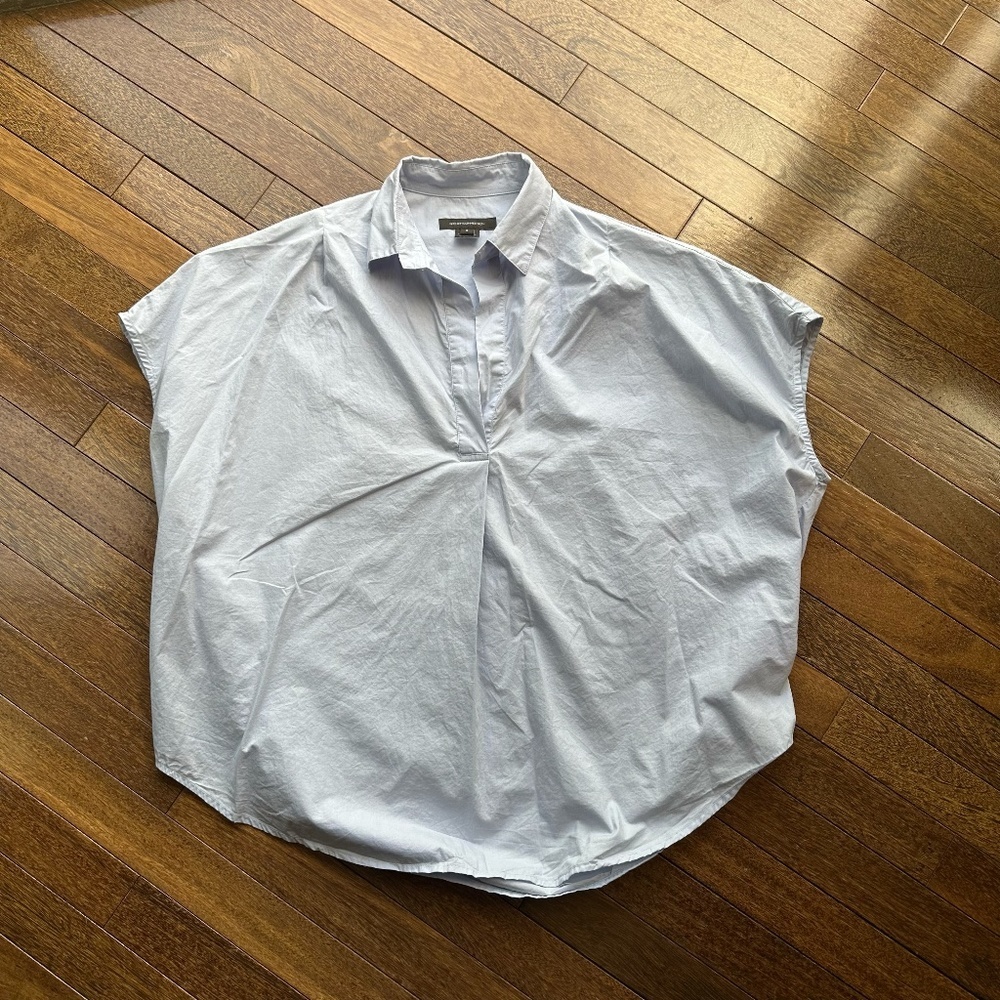 French Connection Boxy Short Sleeve Top (sz S) - Picture 5 of 6
